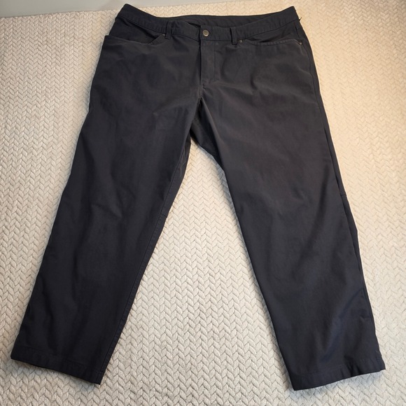 Lululemon Other - Lululemon ABC Pant Classic Warpstreme Dark Charcoal‎ Gray Mens Size 38x26